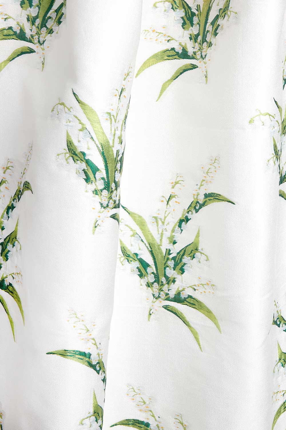 Vestido largo palabra de honor estilo A con cintura fruncida